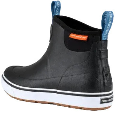 Grundens Women's Deck-Boss Ankle Boot Waterproof, Black