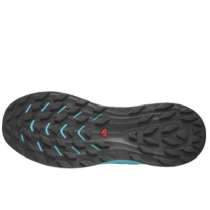 Salomon Men's Ultra Flow Sneaker, Dark Navy/Grisaille/Vanilla Ice - Ndoros