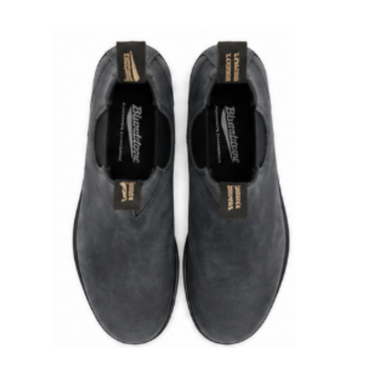 Blundstone 1308 Dress Series Unisex Chelsea Boot, Rustic Black - Ndoros