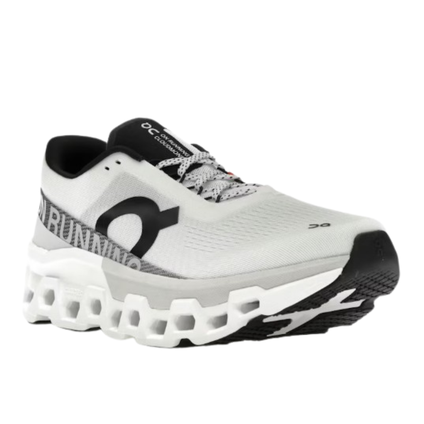 On Cloud Men's Cloudmonster 2  Running Shoes, Undyed / Frost