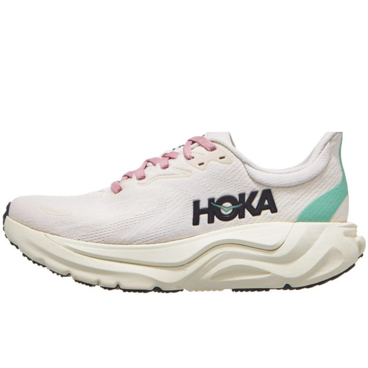 Hoka Arahi 8 Women Cushioned Runing Shoes, Rose Cream/Alabaster