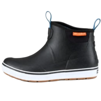 Grundens Women's Deck-Boss Ankle Boot Waterproof, Black
