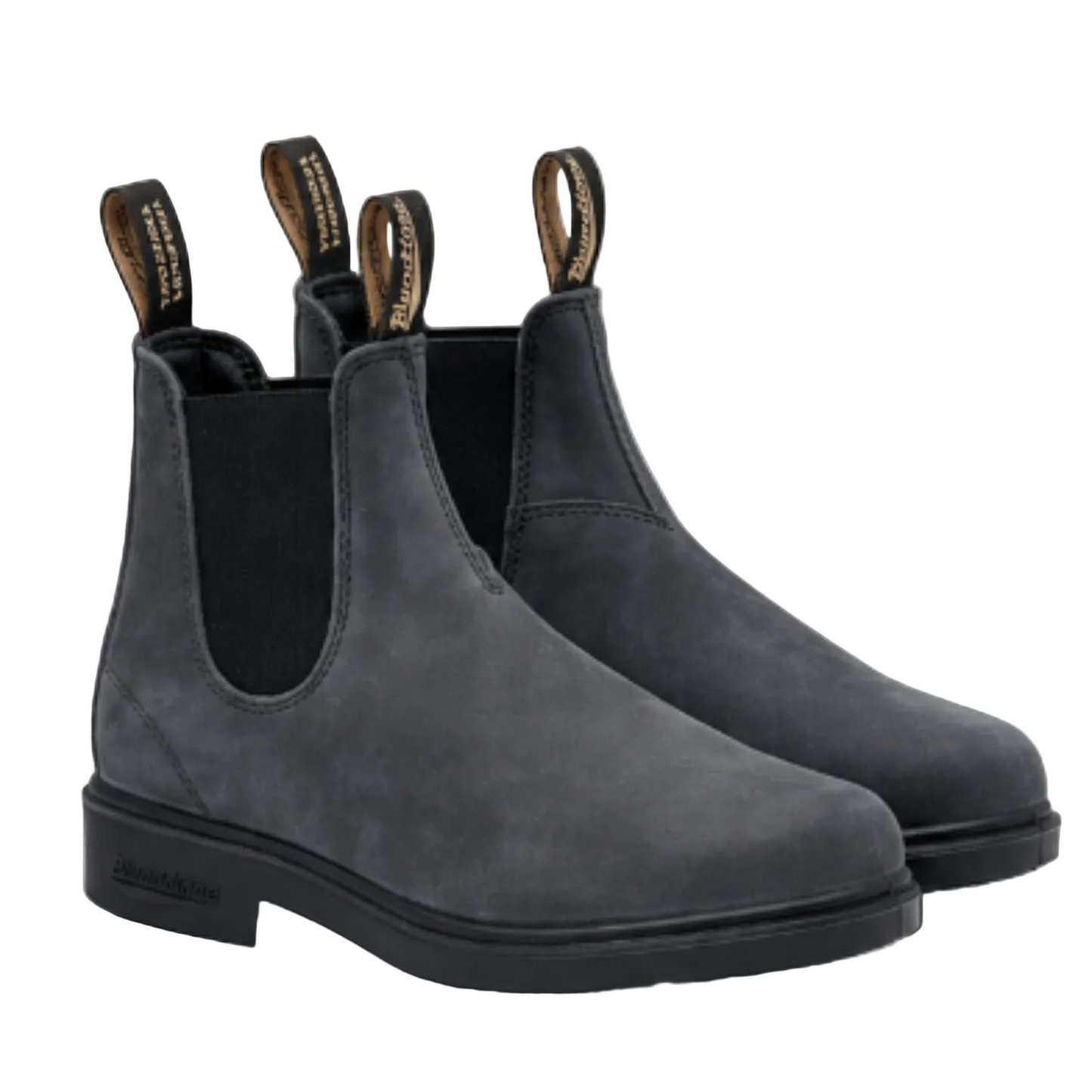 Blundstone 1308 Dress Series Unisex Chelsea Boot, Rustic Black - Ndoros