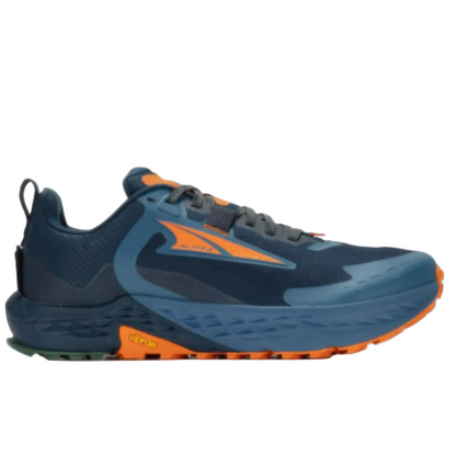 Altra Timp 5 Trail Running shoes For Men, Blue/Orange - Ndoros