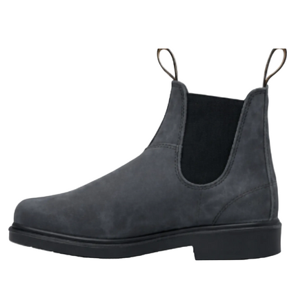 Blundstone 1308 Dress Series Unisex Chelsea Boot, Rustic Black - Ndoros