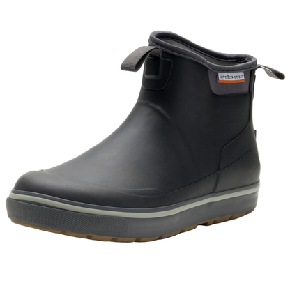 Grundens Men’s Deck-Boss Ankle Boot Waterproof, Black