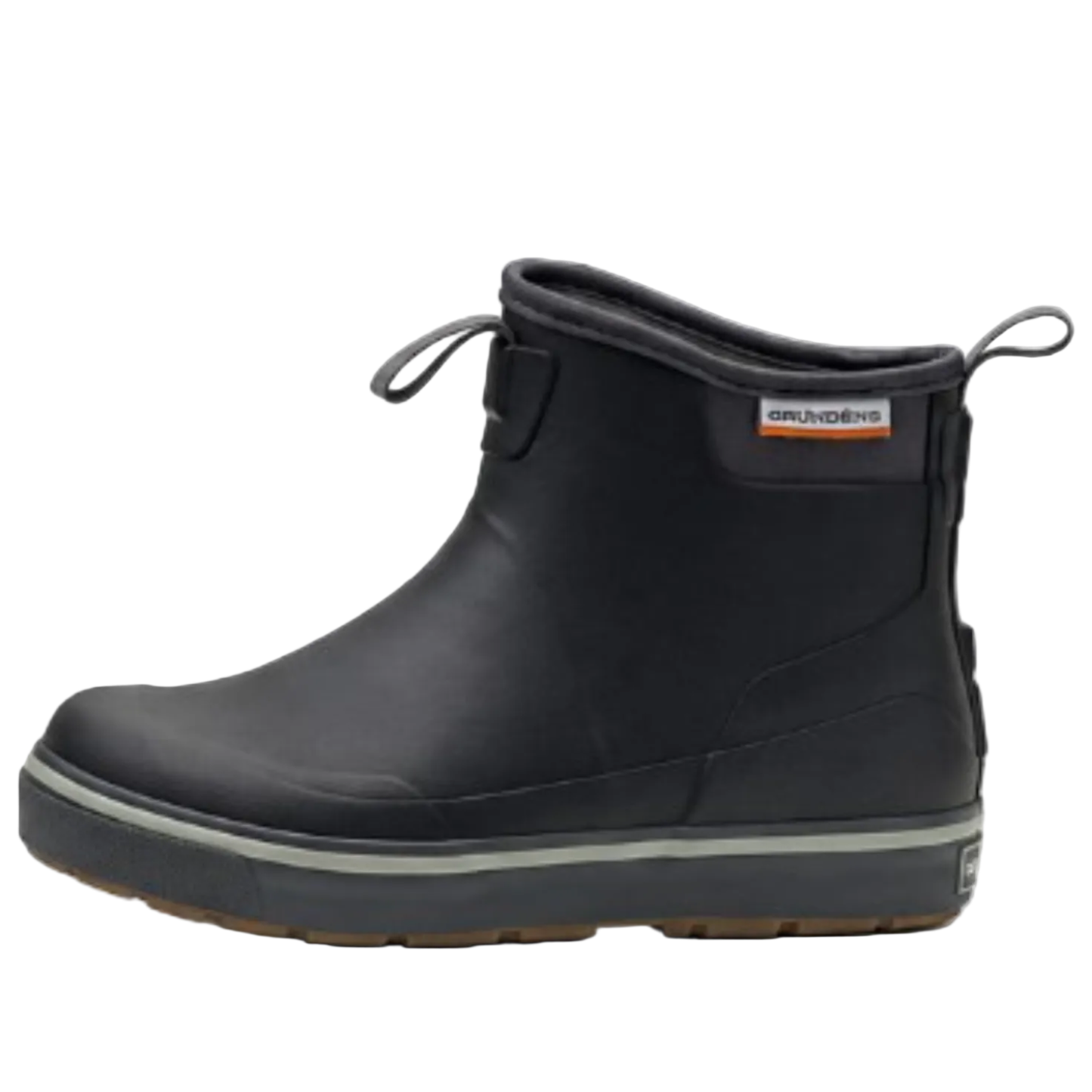 Grundens Men’s Deck-Boss Ankle Boot Waterproof, Black