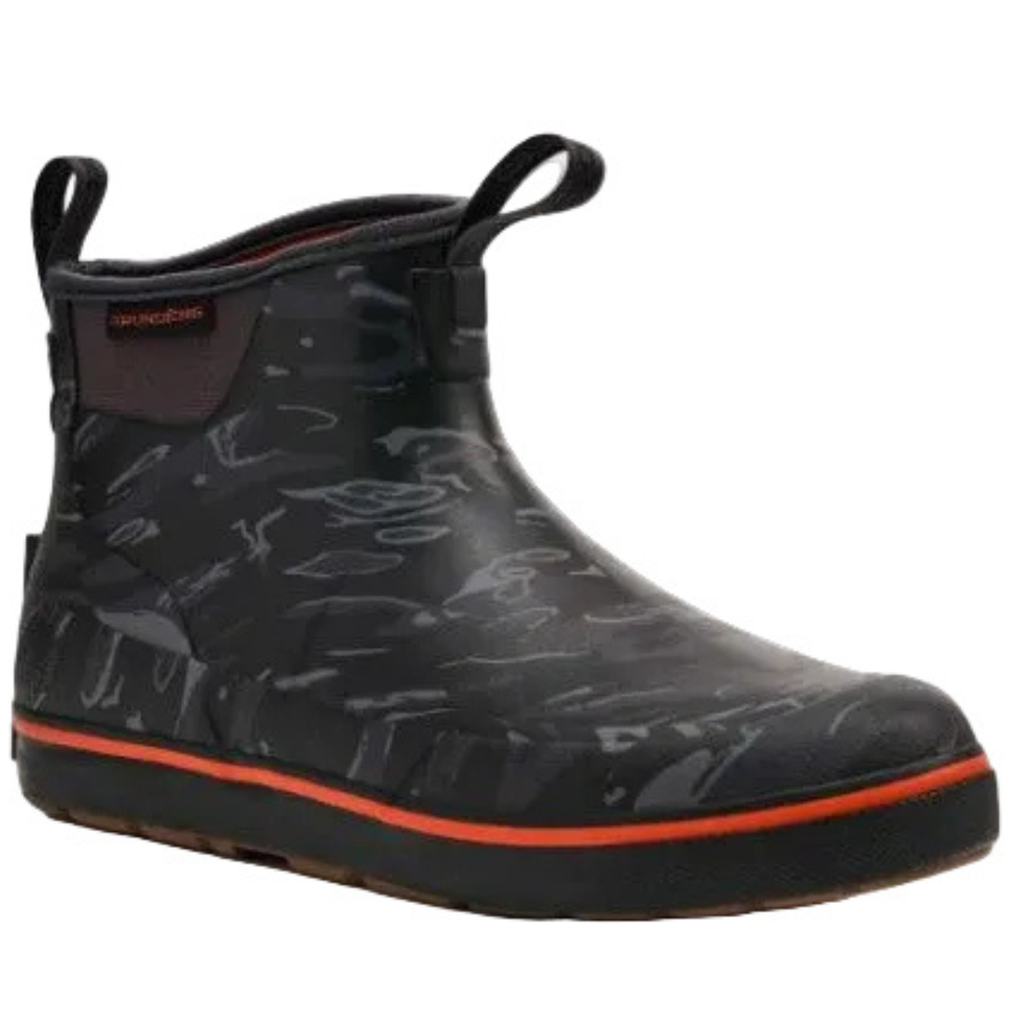 Grundens Men’s Deck-Boss Ankle Boot Waterproof, Blackbeard