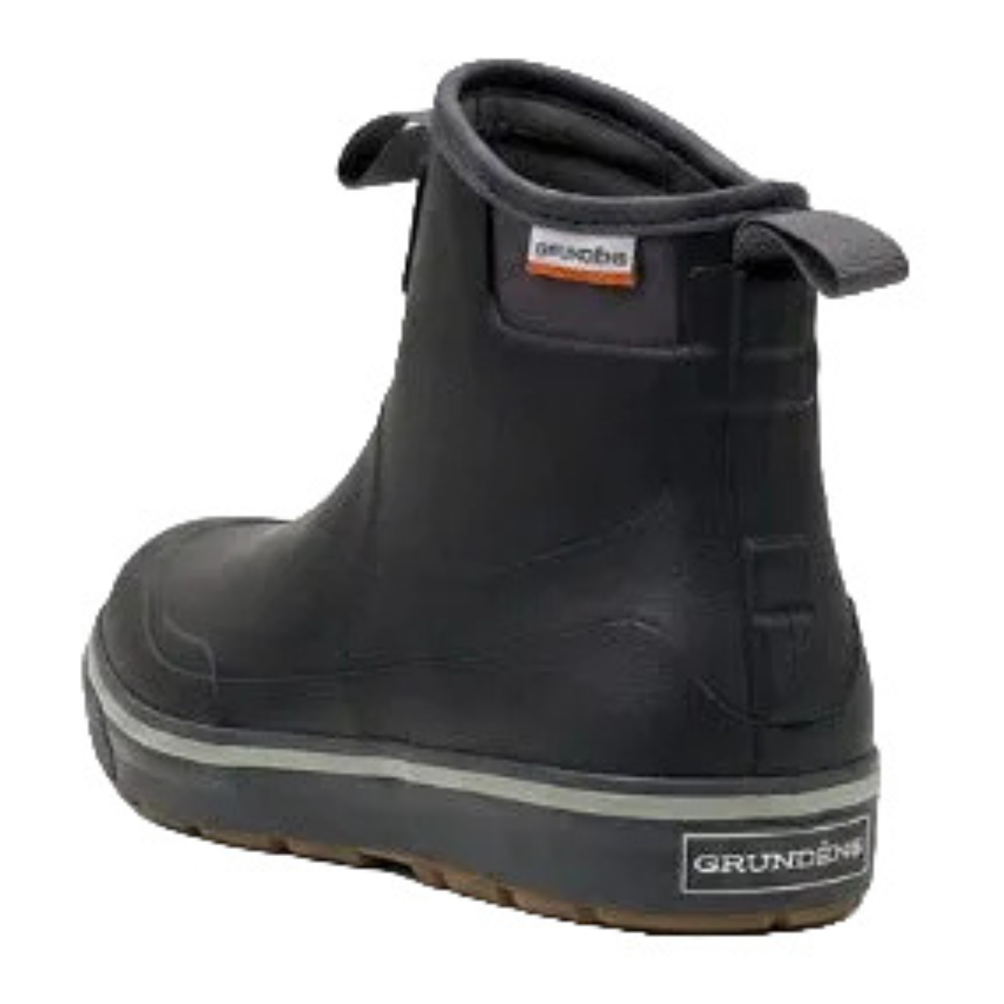 Grundens Men’s Deck-Boss Ankle Boot Waterproof, Black