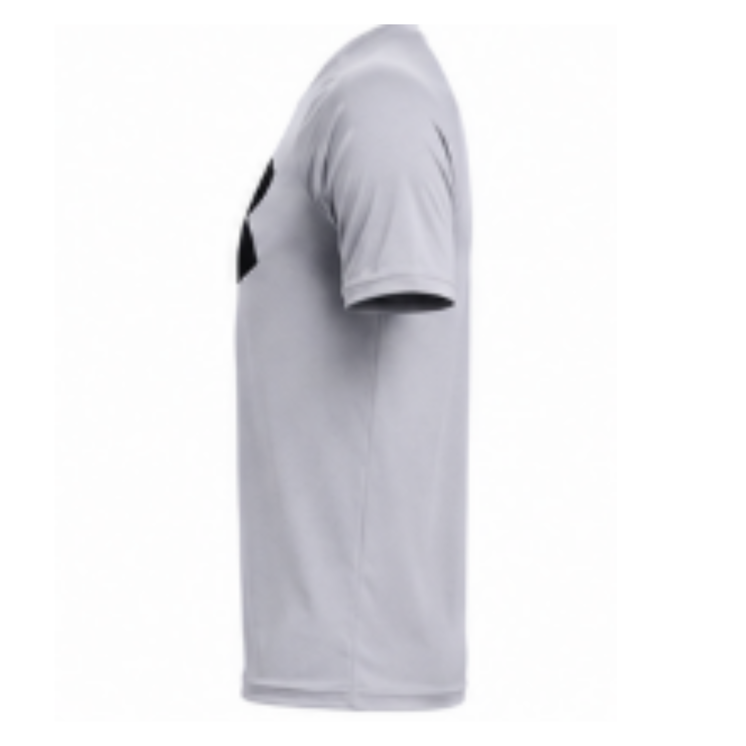 Under Armour Boys Logo Short Sleeve Tee Shirt, Mod Gray Light Heather /Black - Ndoros