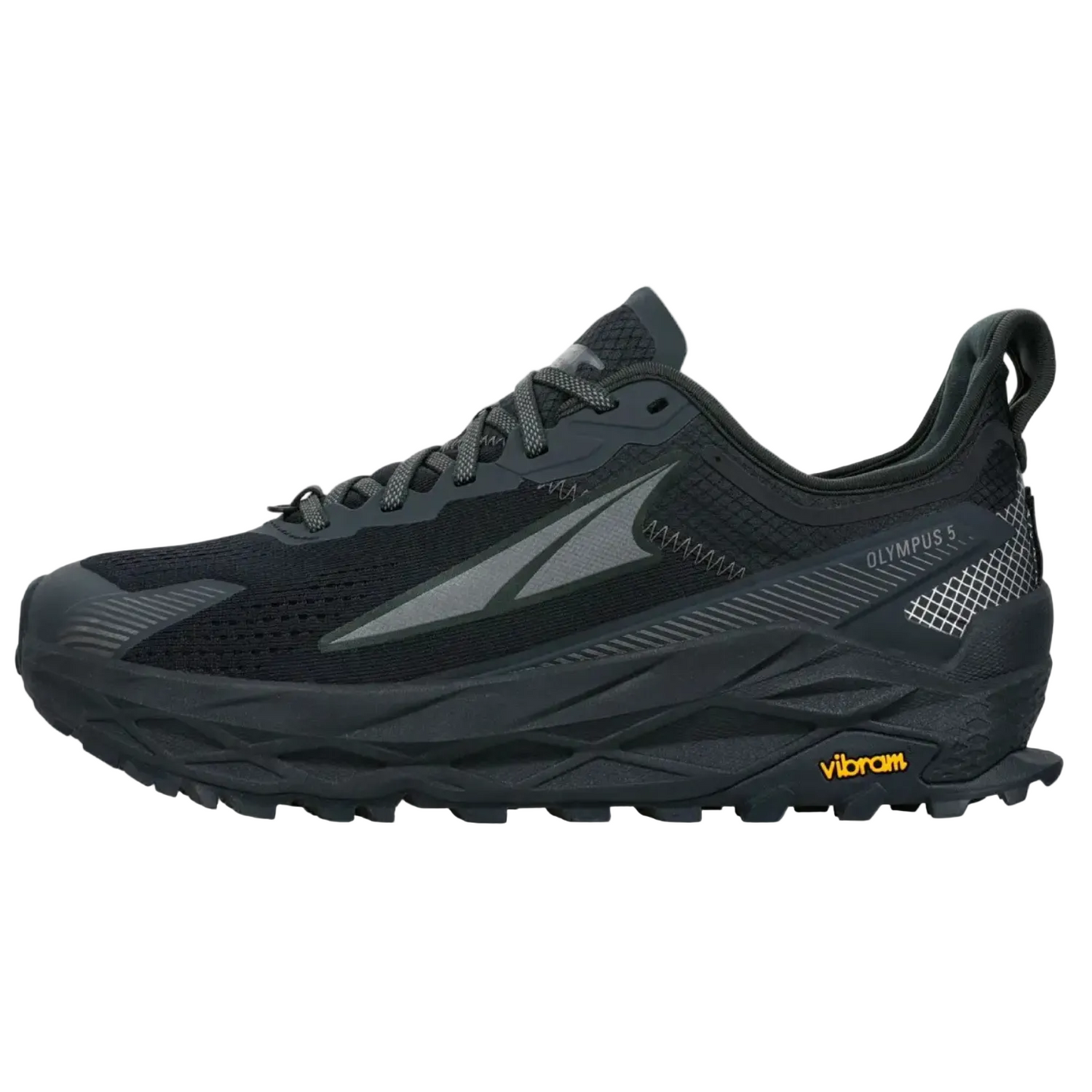 Altra Olympus 5 Trail Running shoes For Men, Black/Black - Ndoros