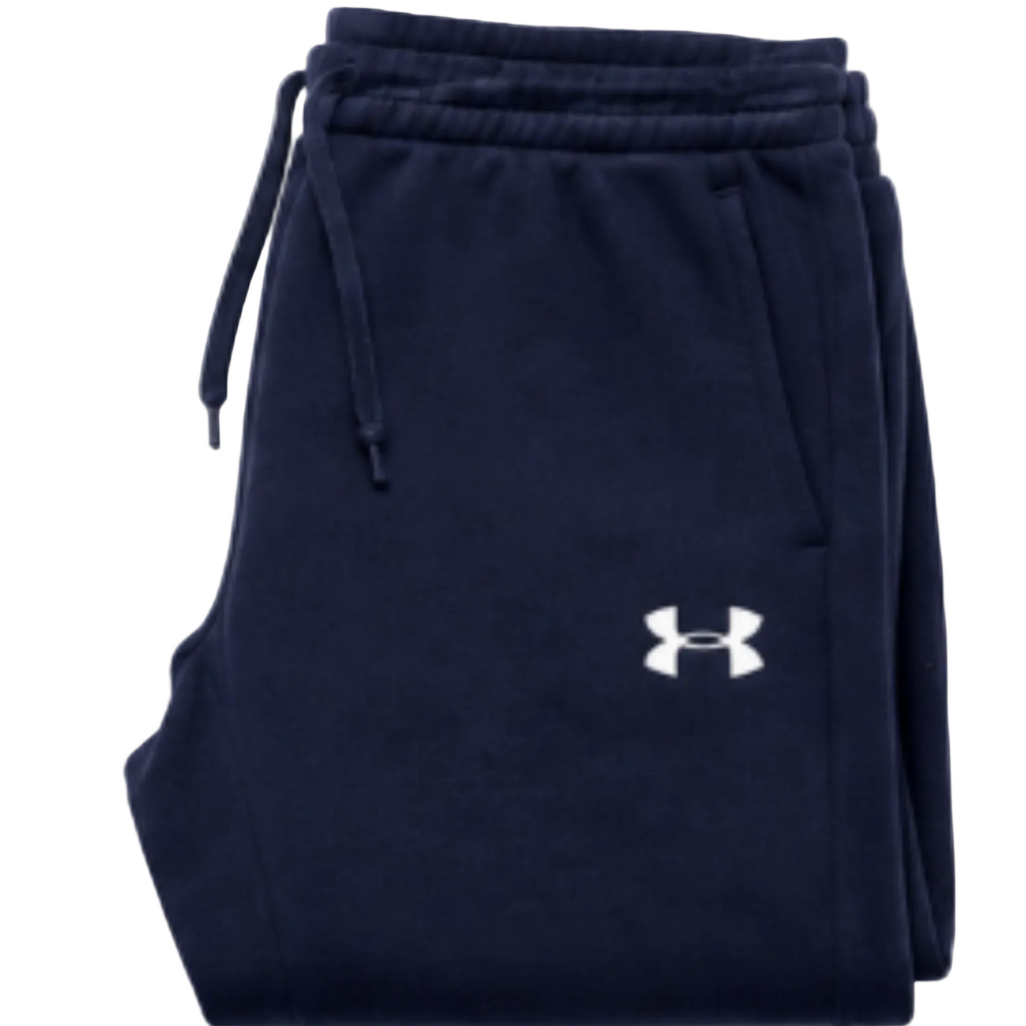 Under Armour Men's Rival Fleece Joggers, Midnight Navy White - Ndoros