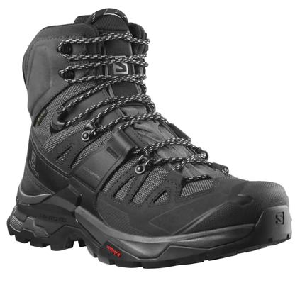 Salomon Men's QUEST 4 GORE-TEX Hiking Boots For Men, Magnet/Black/Quarry - Ndoros