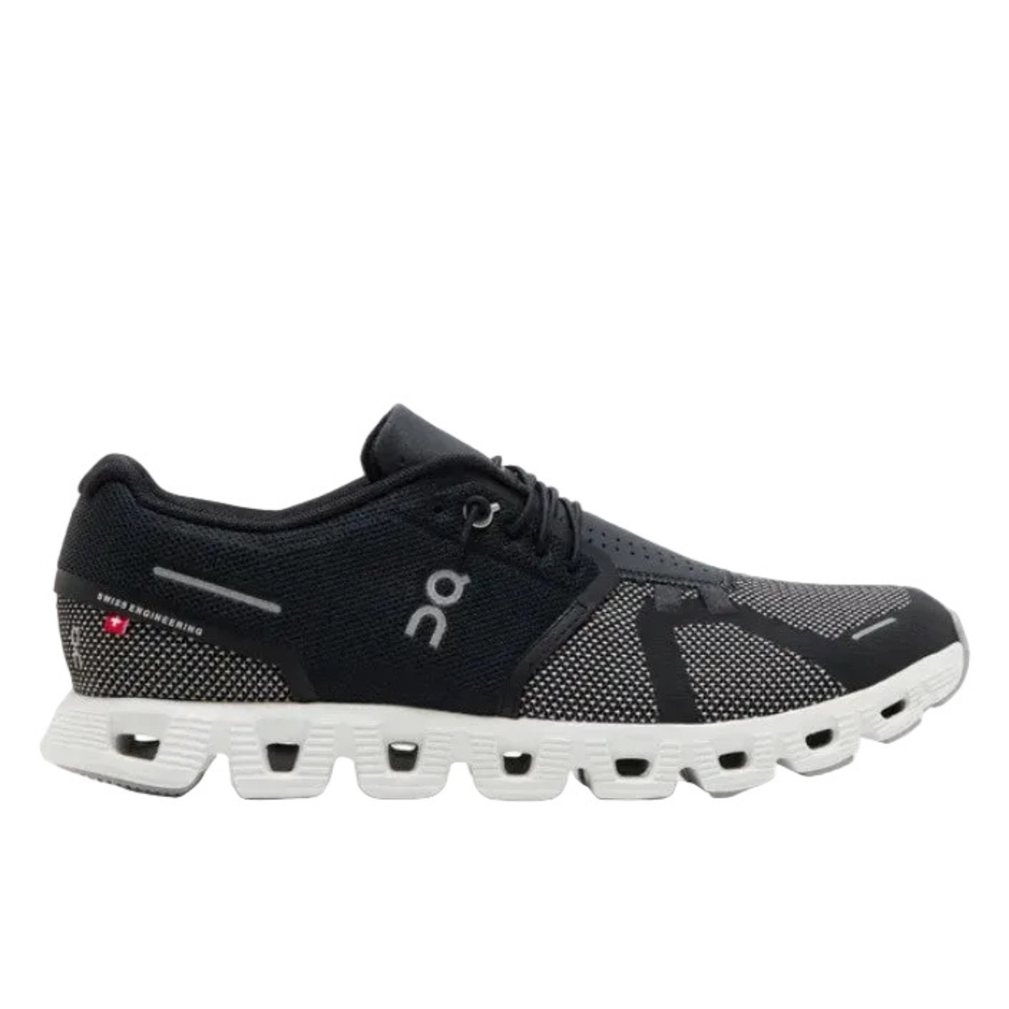 On Cloud Men's Cloud 5 Running Shoes, Black / Alloy