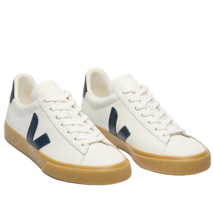Veja Men's Campo Sneaker, White Nautico Natural