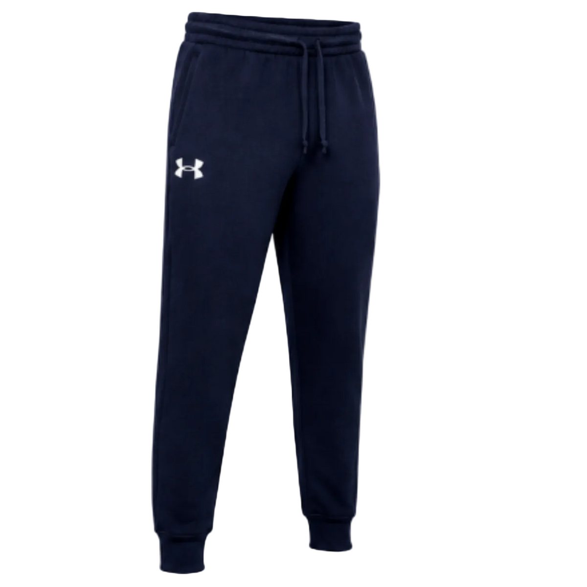 Under Armour Men's Rival Fleece Joggers, Midnight Navy White - Ndoros