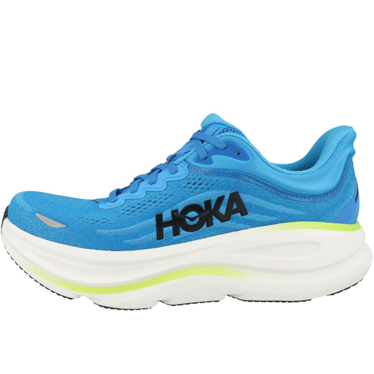 Hoka Men's Bondi 9 Running Shoes, Skyward Blue/Hoka Blue - Ndoros