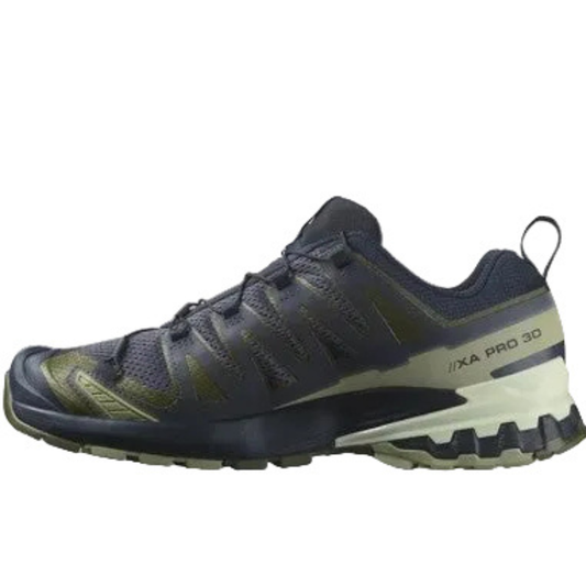 Salomon Mens Xa Pro 3D V9 Trail Shoes, India Ink