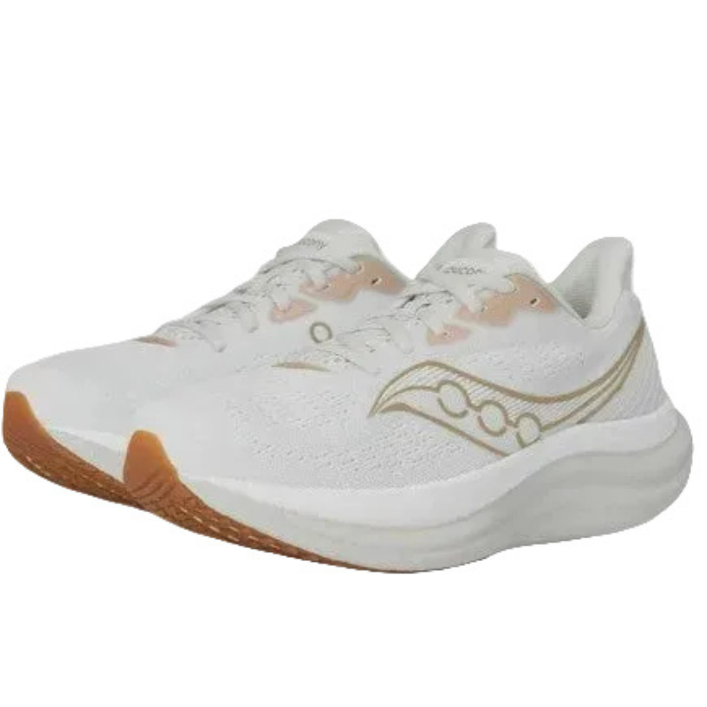 Saucony Women's Triumph 23 Sneaker, White/Arctic - Ndoros