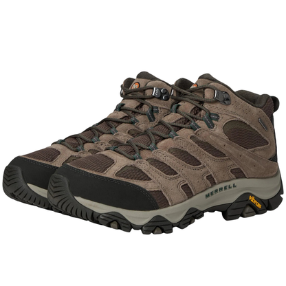 Merrell Moab 3 Mid wp Hiking Boots For Men, Boulder - Ndoros