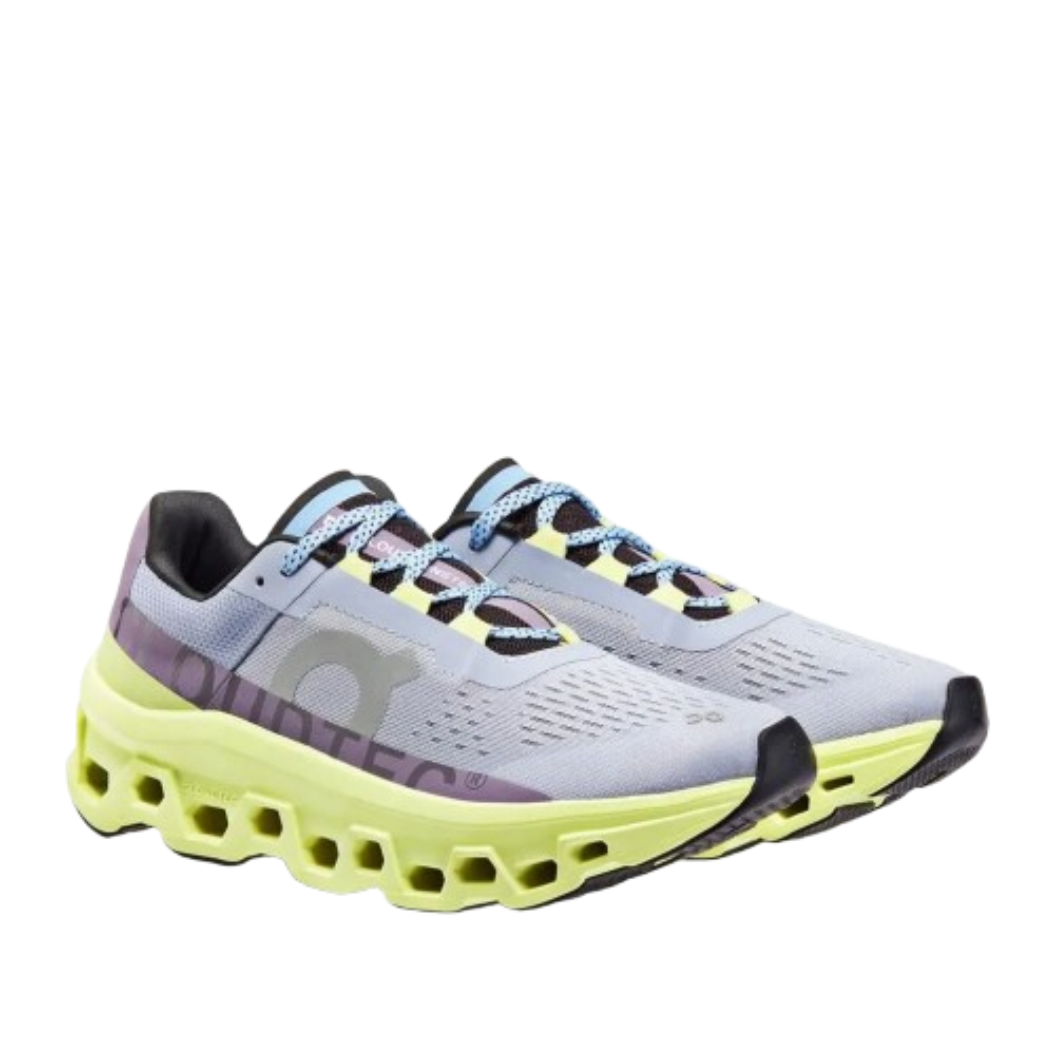 On Cloud Women's Cloudmonster  Running Shoes, Nimbus / Hay - Ndoros