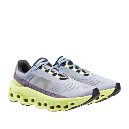 On Cloud Women's Cloudmonster  Running Shoes, Nimbus / Hay - Ndoros