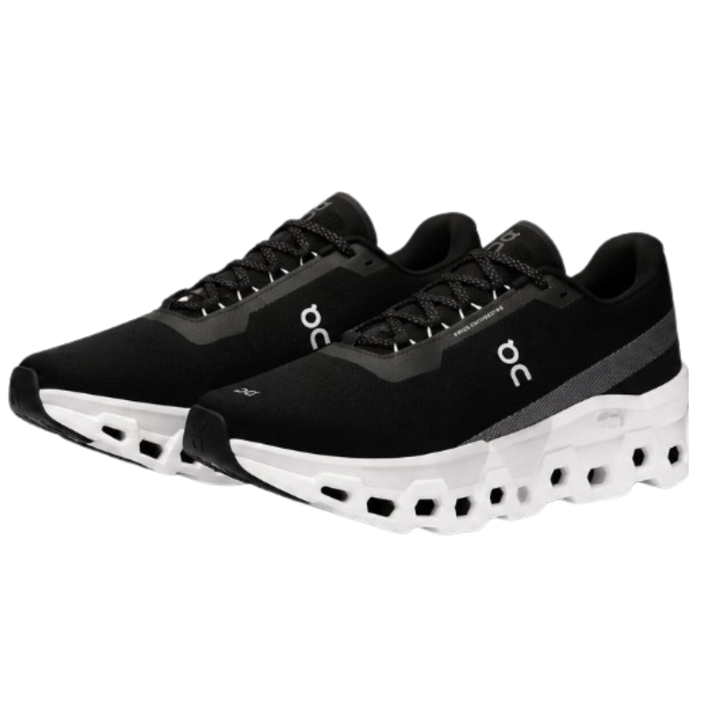 On Cloud Men's Cloudmonster 2  Running Shoes, Black / Frost