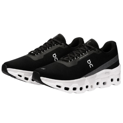 On Cloud Men's Cloudmonster 2  Running Shoes, Black / Frost