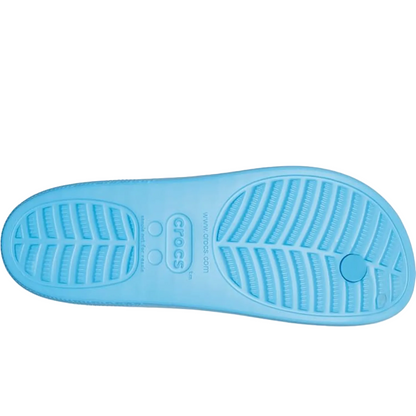 Crocs Women's Classic Flip Flops Platform Sandals | Oxygen