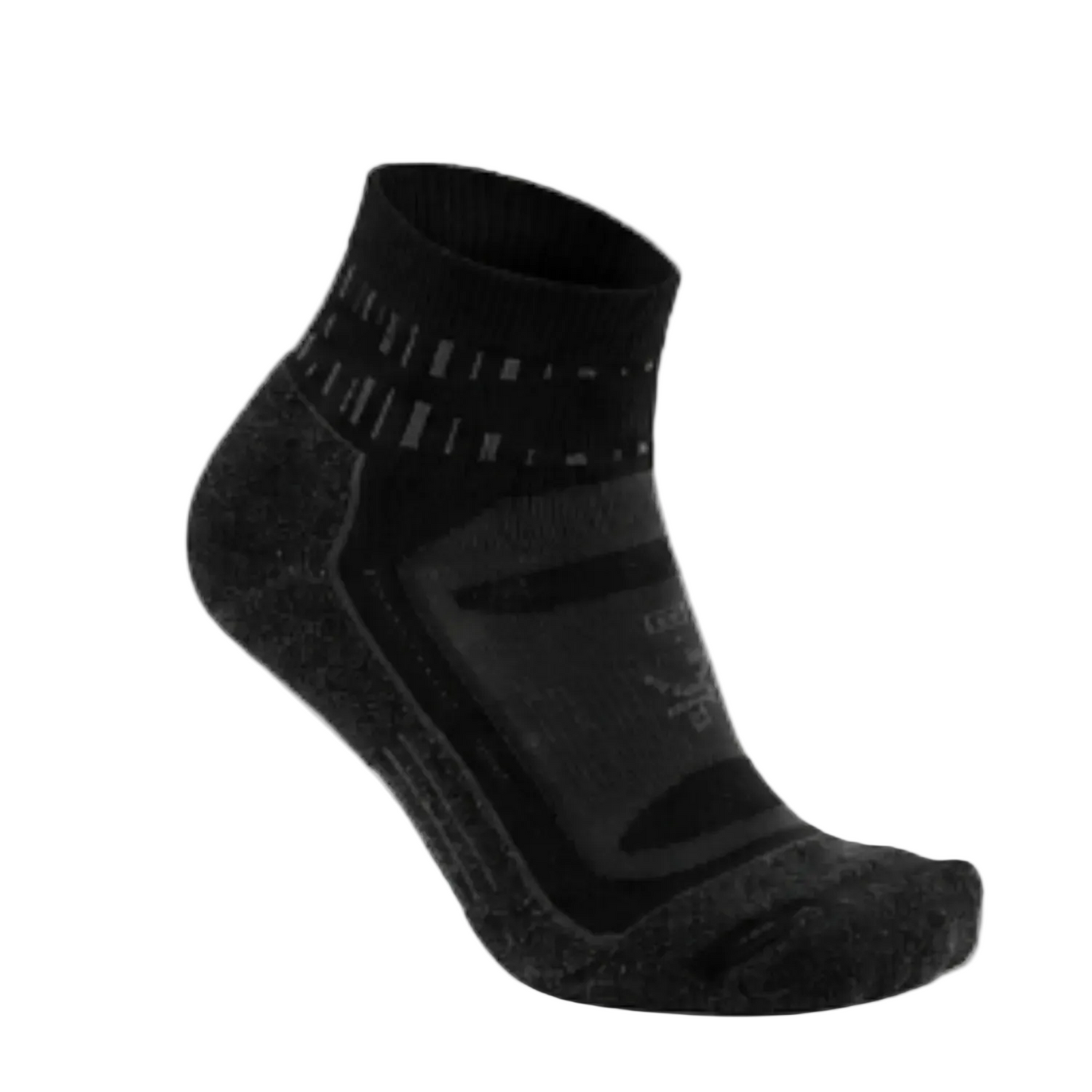 Balega Blister Resist Quarter Performance Quarter Athletic Running Socks Unisex, Black