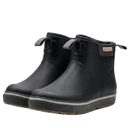 Grundens Men’s Deck-Boss Ankle Boot Waterproof, Black