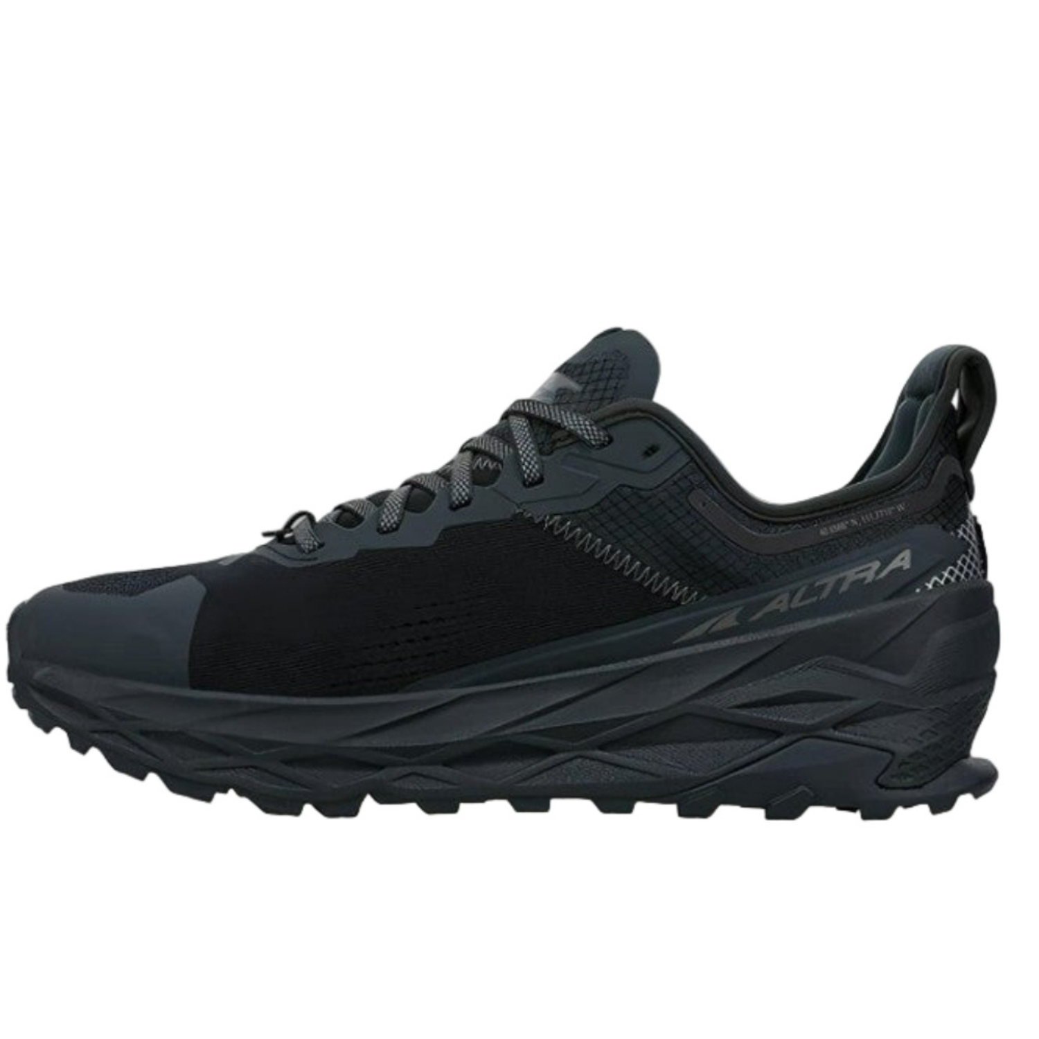 Altra Olympus 5 Trail Running shoes For Men, Black/Black - Ndoros
