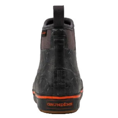 Grundens Men’s Deck-Boss Ankle Boot Waterproof, Blackbeard