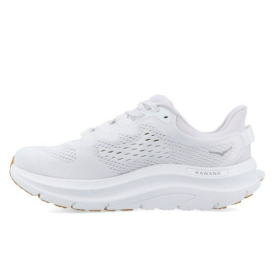 Hoka Kawana 2 Women Cushioned Runing Shoes, White/Nimbus Cloud - Ndoros