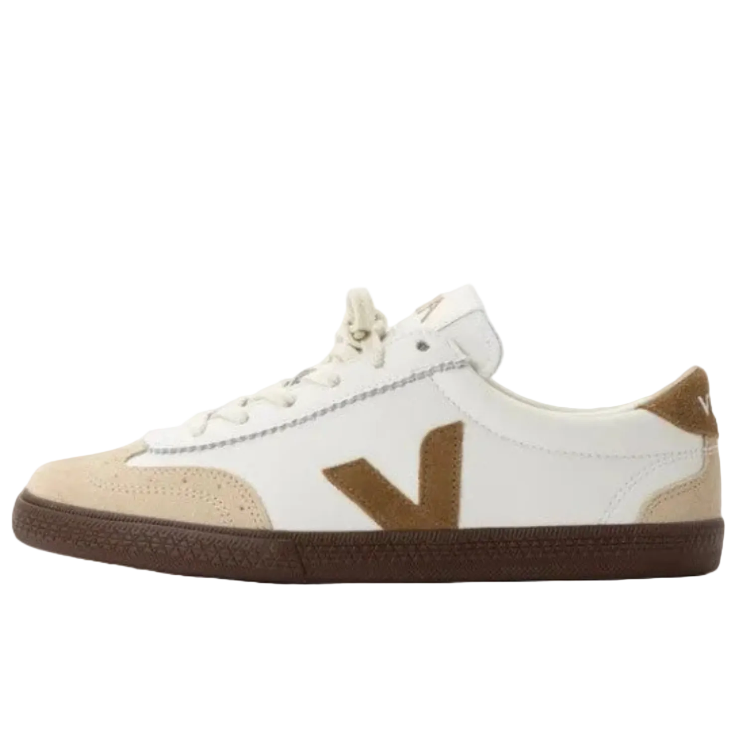 Veja Women's Volley Sneakers, White Nautico - Bark - Ndoros
