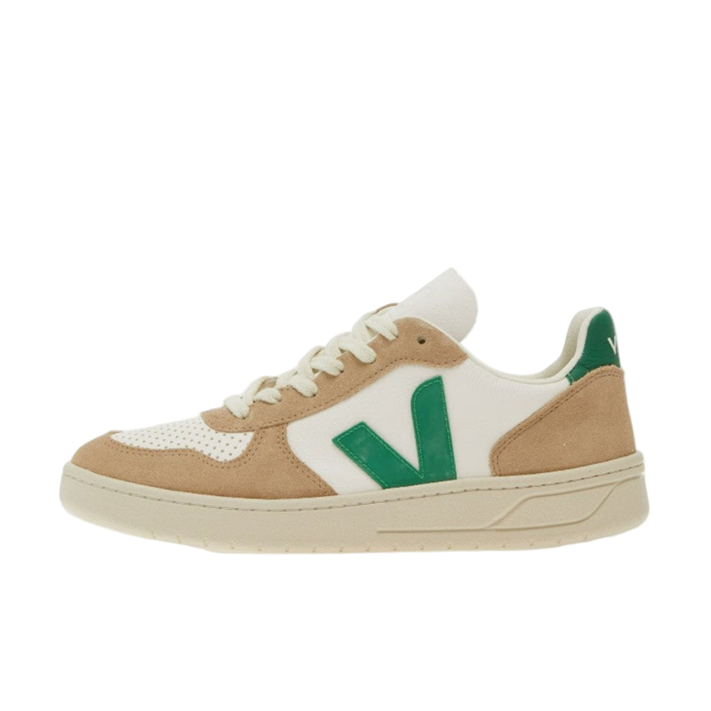 Veja Men V-12 White/Emeraude/Sahara Sneakers