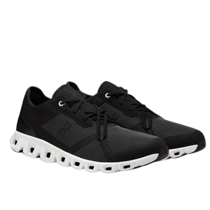 On Cloud Men's Cloud X 3 AD Running Shoes, Black / White