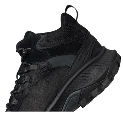 Merrell Men's Moab Speed 2 Leather Mid Wp Trainers, Black