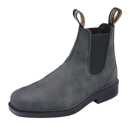 Blundstone 1308 Dress Series Unisex Chelsea Boot, Rustic Black - Ndoros