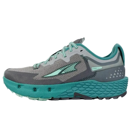 Altra Timp 4 Trail Running Shoes For Women, Gray/Teal - Ndoros