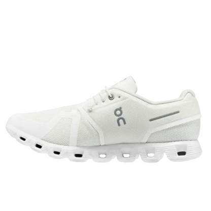 On Cloud Women's Cloud 5 Running Shoes, Undyed-white / White