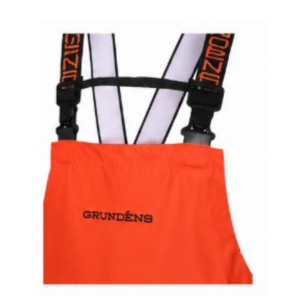 Grundens Men’s Neptune Bib Pants, Orange