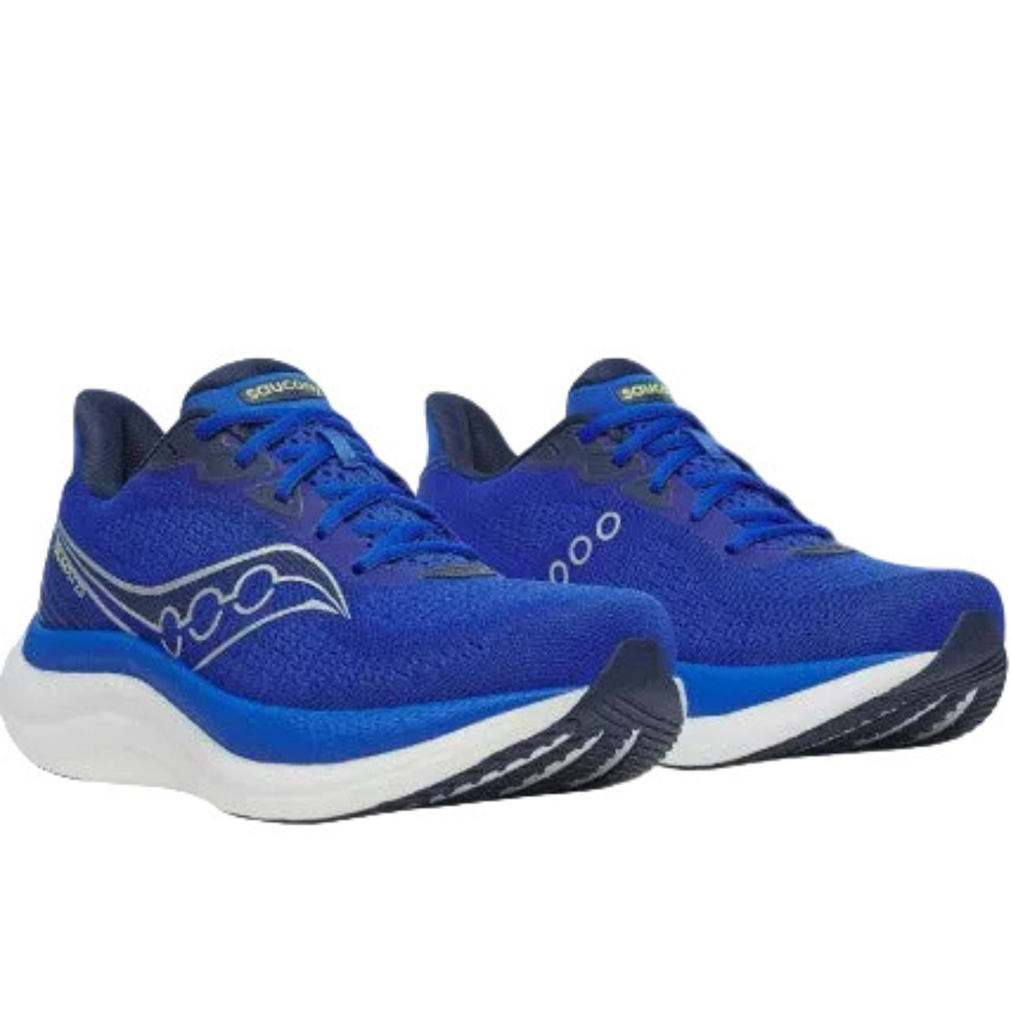 Saucony Men's Triumph 23 Sneaker, Lapis/Silver, Wide - Ndoros