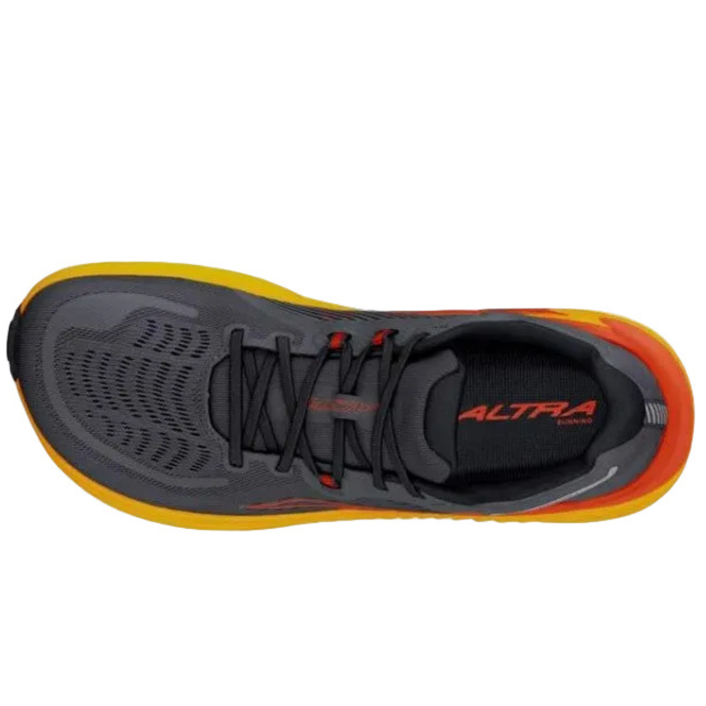 Altra Paradigm 7  Road Running Shoes For Men, Gray/Orange - Ndoros