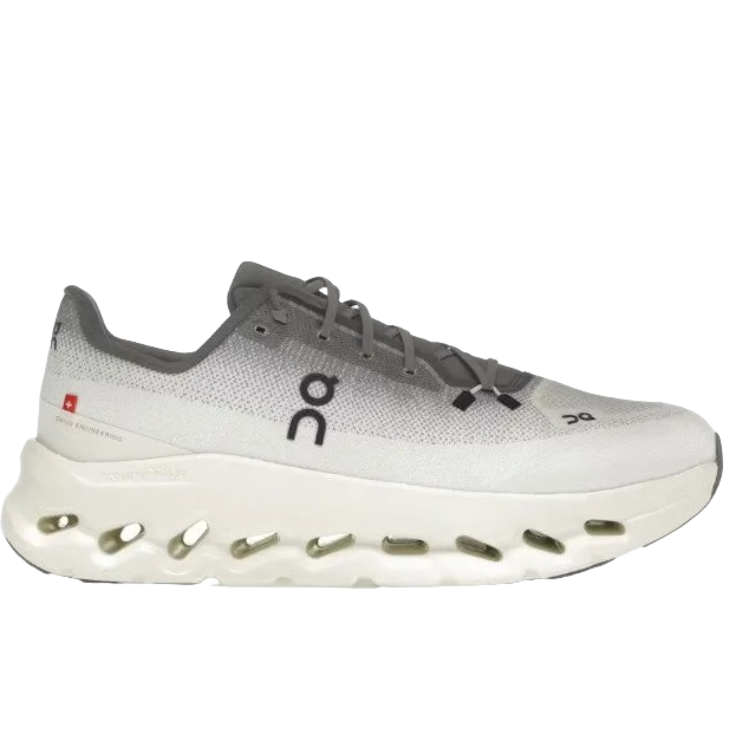 On Cloud Men's Cloudtilt  Running Shoes, Rock / Ivory - Ndoros