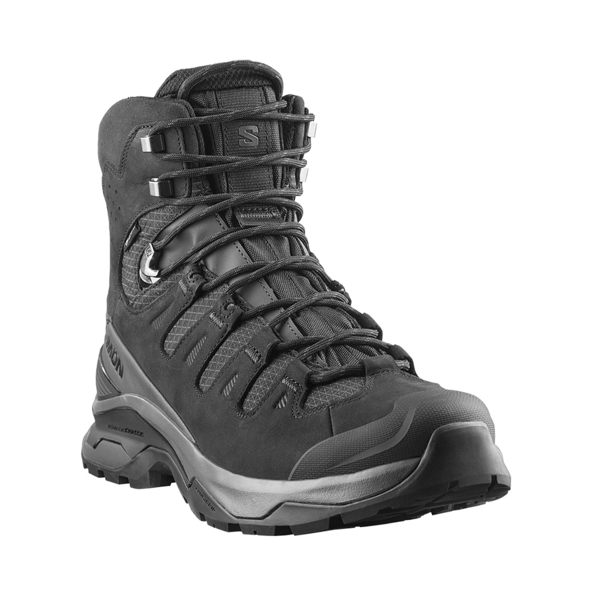 Salomon Men's Quest 5 GTX Hiking Shoe, Asphalt / Black / Asphalt