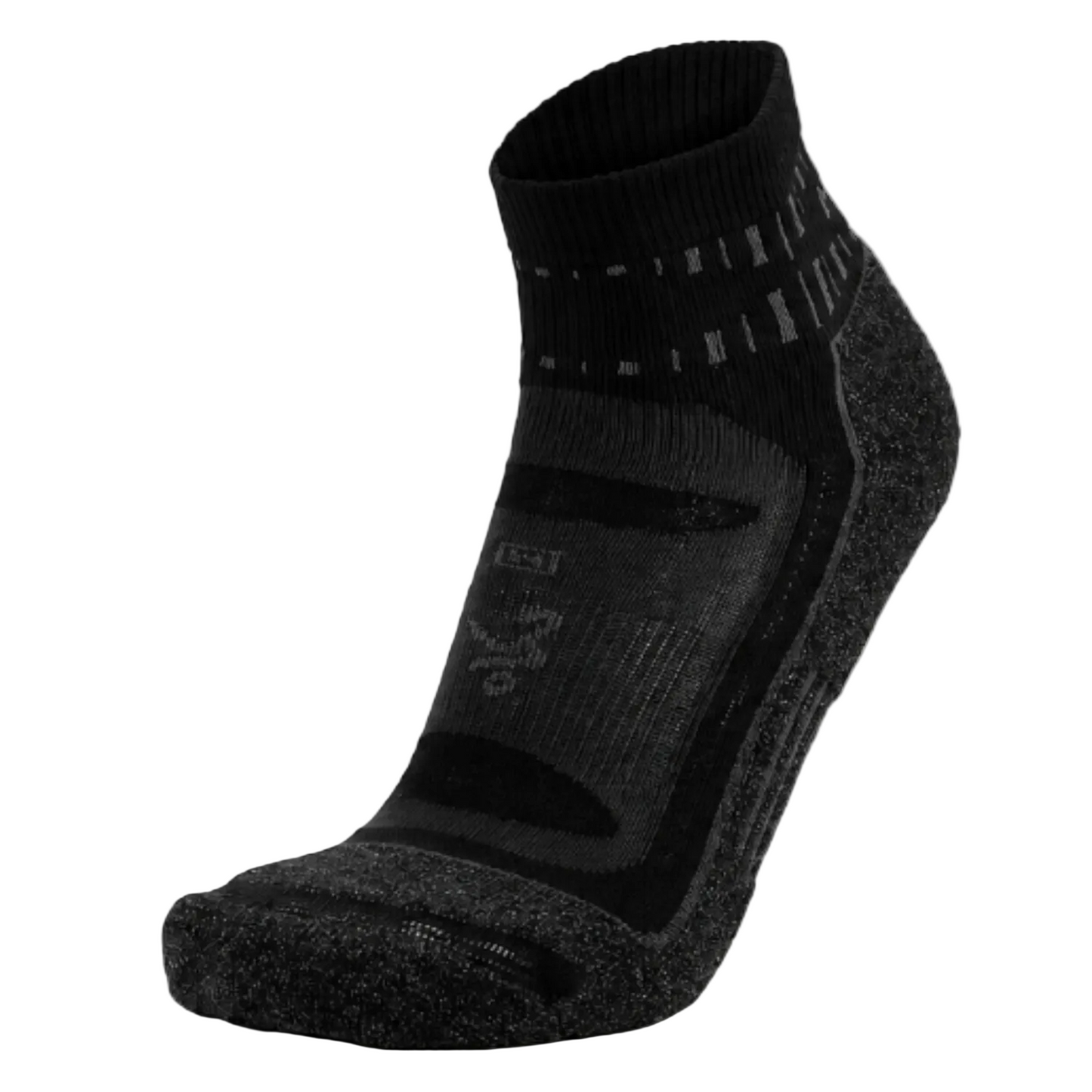 Balega Blister Resist Quarter Performance Quarter Athletic Running Socks Unisex, Black