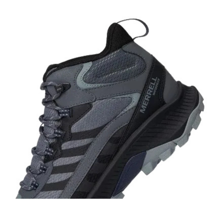 Merrell Men's Speed Strike 2 Mid WP Hiking Boot, Rock