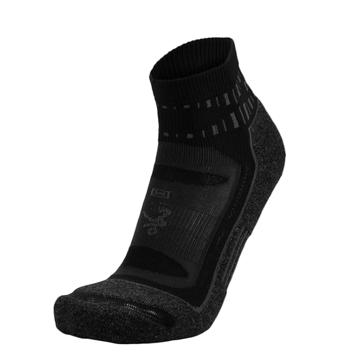 Balega Blister Resist Quarter Performance Quarter Athletic Running Socks Unisex, Black
