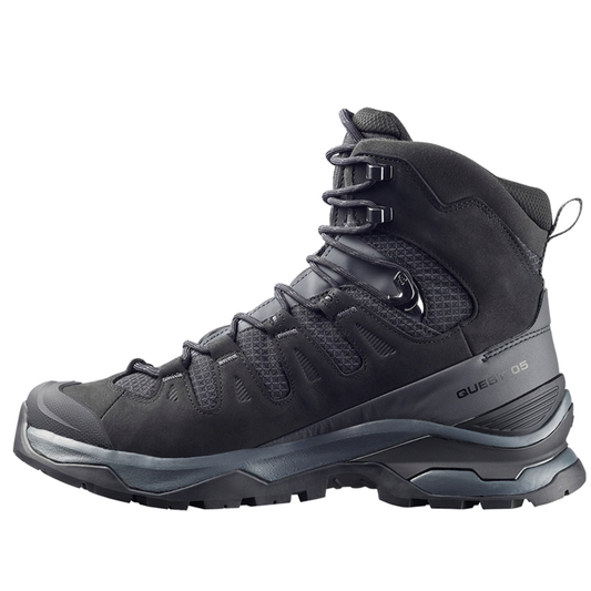 Salomon Men's Quest 5 GTX Hiking Shoe, Asphalt / Black / Asphalt